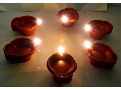 ✨ LED Light Water Sensor Diyas™  (Pack of 18)